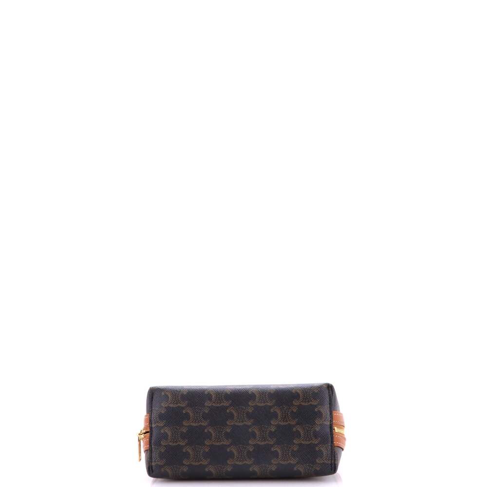 Celine Zip Around Chain Clutch Triomphe #258417C79B - Picture 4 of 7